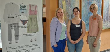 City administration trainees visited exhibition and workshops on the topic of "sexualized violence" in September 2024