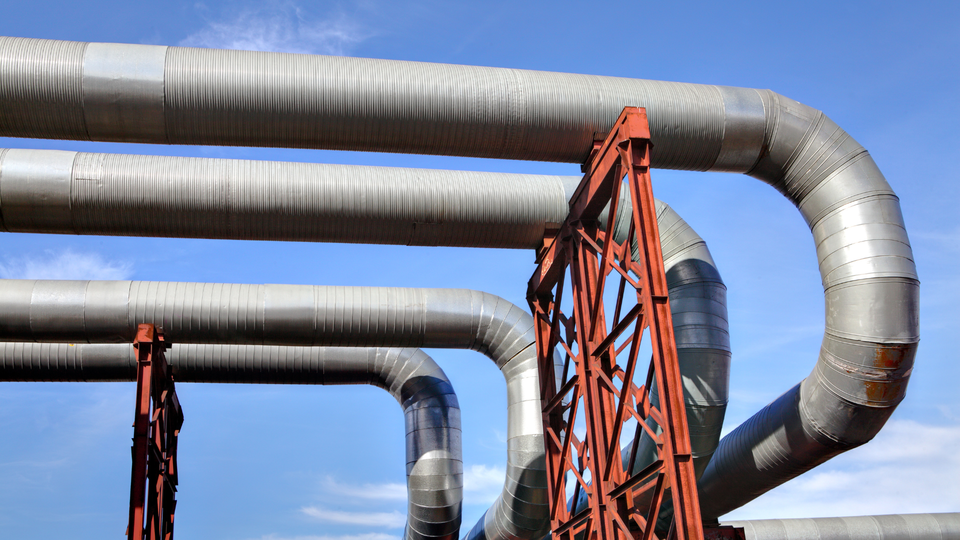 Pipes in the landscape