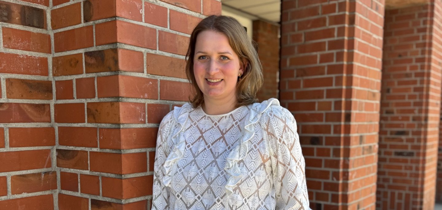 De nieuwe perswoordvoerster Christine Diepmann.