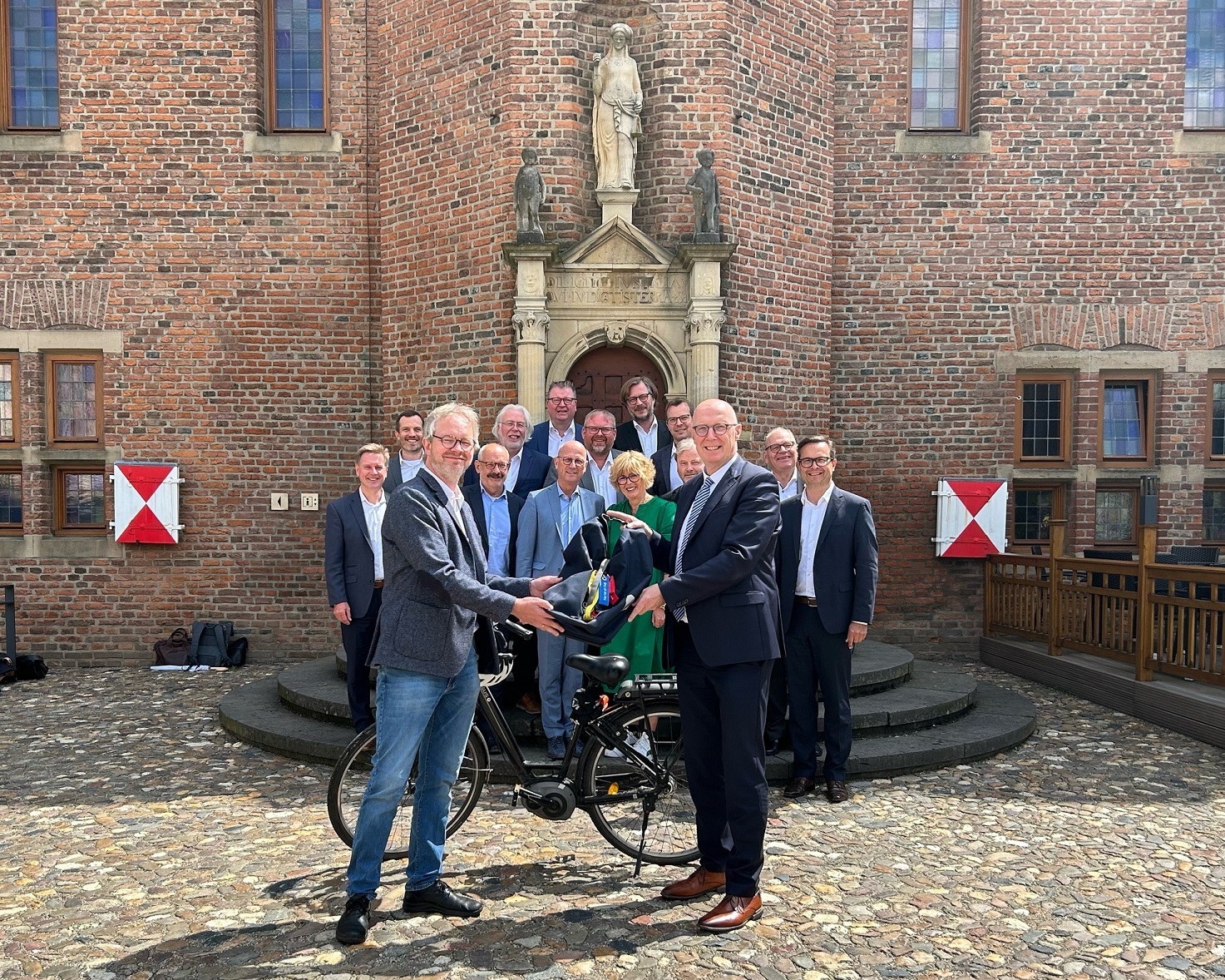 Administratief beheer voor het gemeentehuis in Kalkar