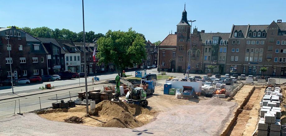 Plac budowy przy Peter-Plümpe-Platz